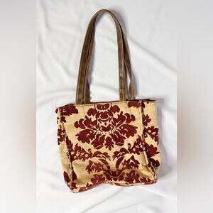 Vintage Damask Tapestry Shoulder Bag